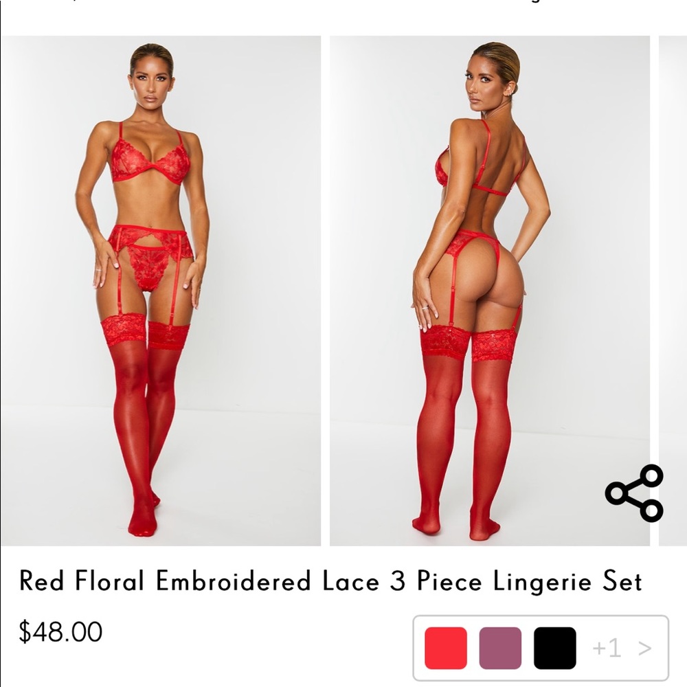 New pretty little thing lingerie set